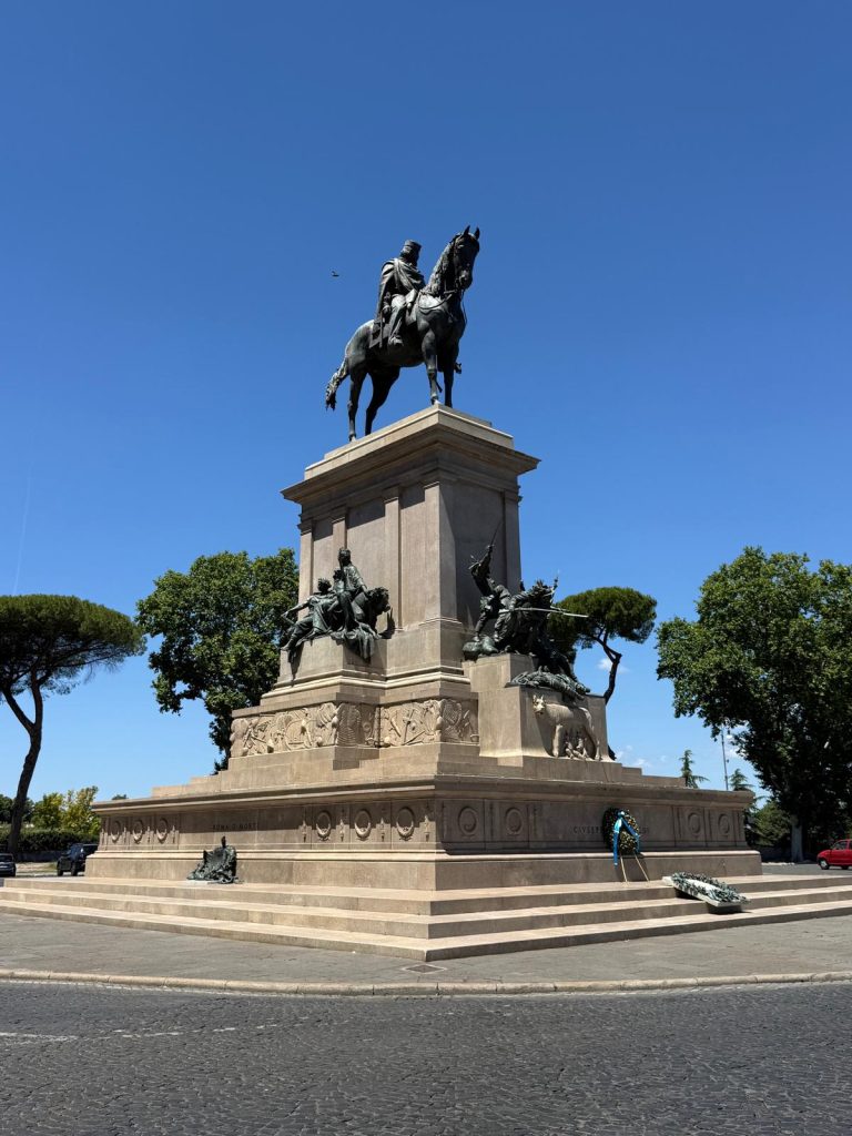 Garibaldi monument op Janiculum Hill